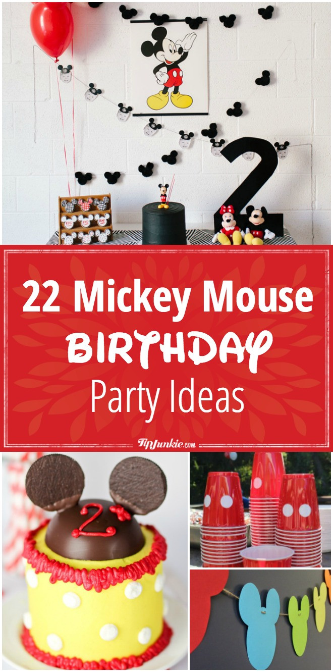 Mickey Mouse Birthday Party Ideas
 22 Mickey Mouse Birthday Party Ideas – Tip Junkie