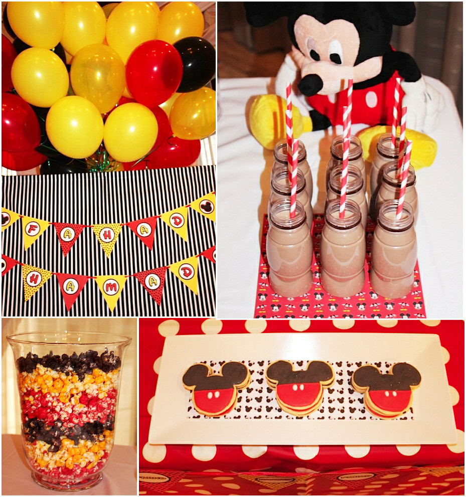 Mickey Mouse Birthday Party Ideas
 A Retro Mickey Inspired Birthday Party Party Ideas