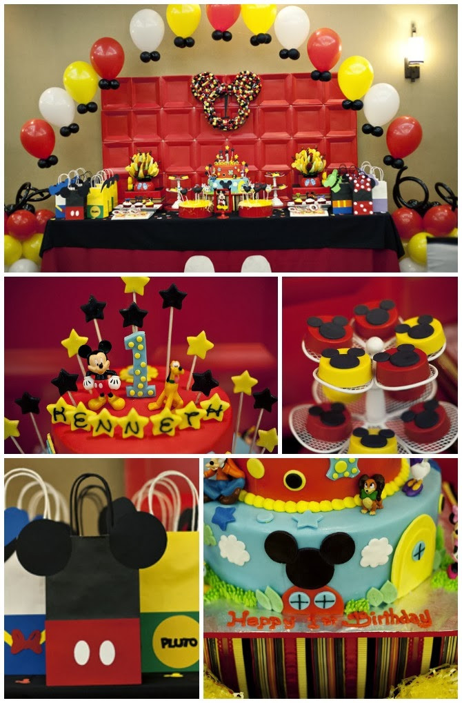 Mickey Mouse Birthday Party Ideas
 Friday Inspiration Mickey Mouse Themed Parties