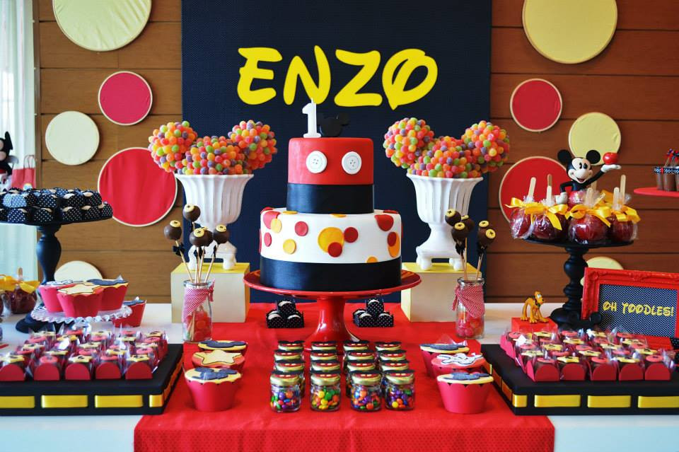 Mickey Mouse Birthday Party Ideas
 20 Awesome Mickey Mouse Birthday Party Ideas