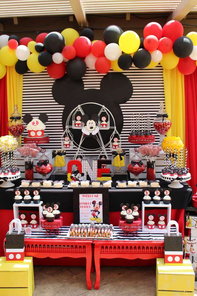 Mickey Mouse Birthday Party Ideas
 Mickey Mouse Birthday Party Ideas 1 of 10