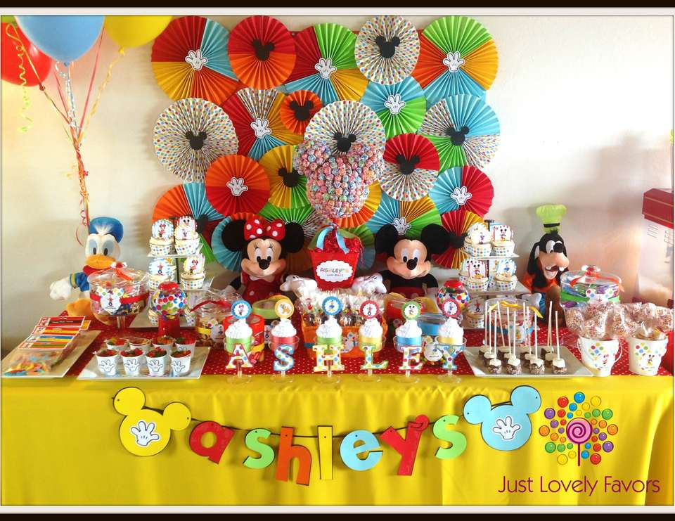 Mickey Mouse Clubhouse Birthday Party Decorations
 Mickey Mouse Clubhouse Party Birthday "Ashley s 1st
