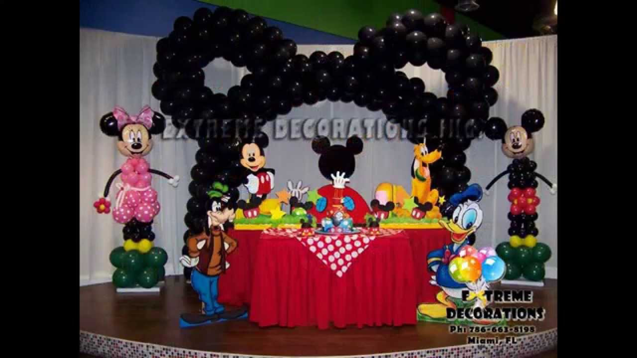 Mickey Mouse Clubhouse Birthday Party Decorations
 Creative Mickey mouse clubhouse birthday party decorations