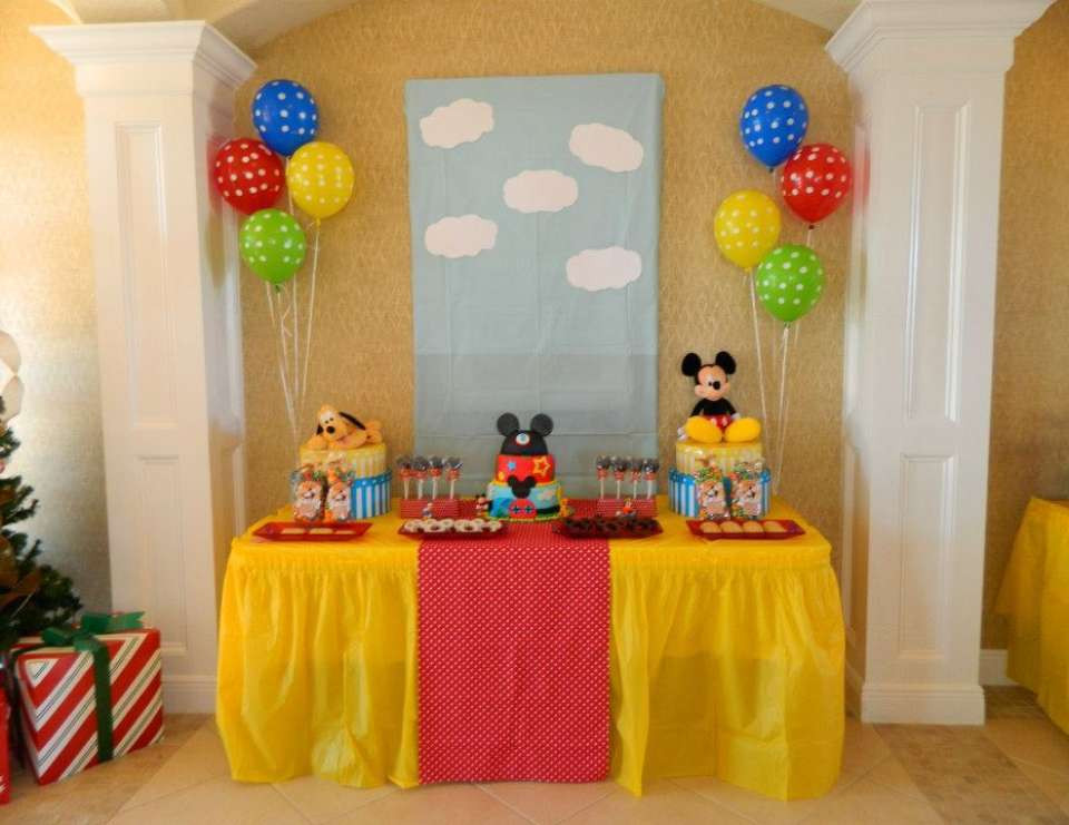 Mickey Mouse Clubhouse Birthday Party Decorations
 Mickey Mouse Clubhouse Birthday "Anthony s 2nd Birthday