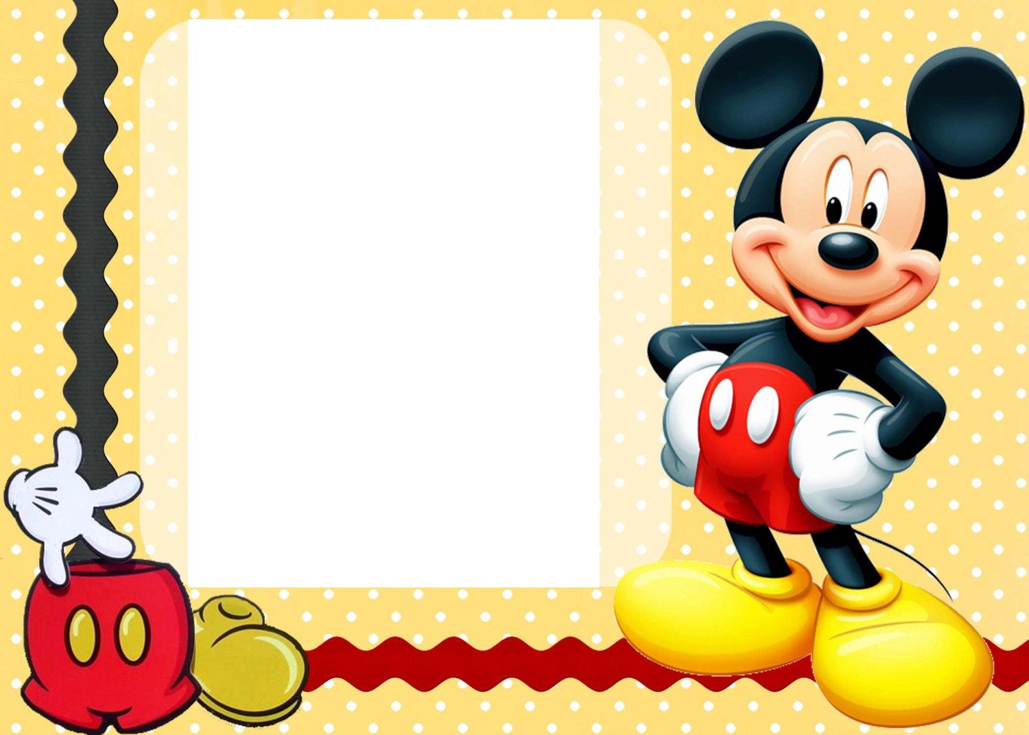 Mickey Mouse Photo Birthday Invitations
 25 Incredible Mickey Mouse Birthday Invitations