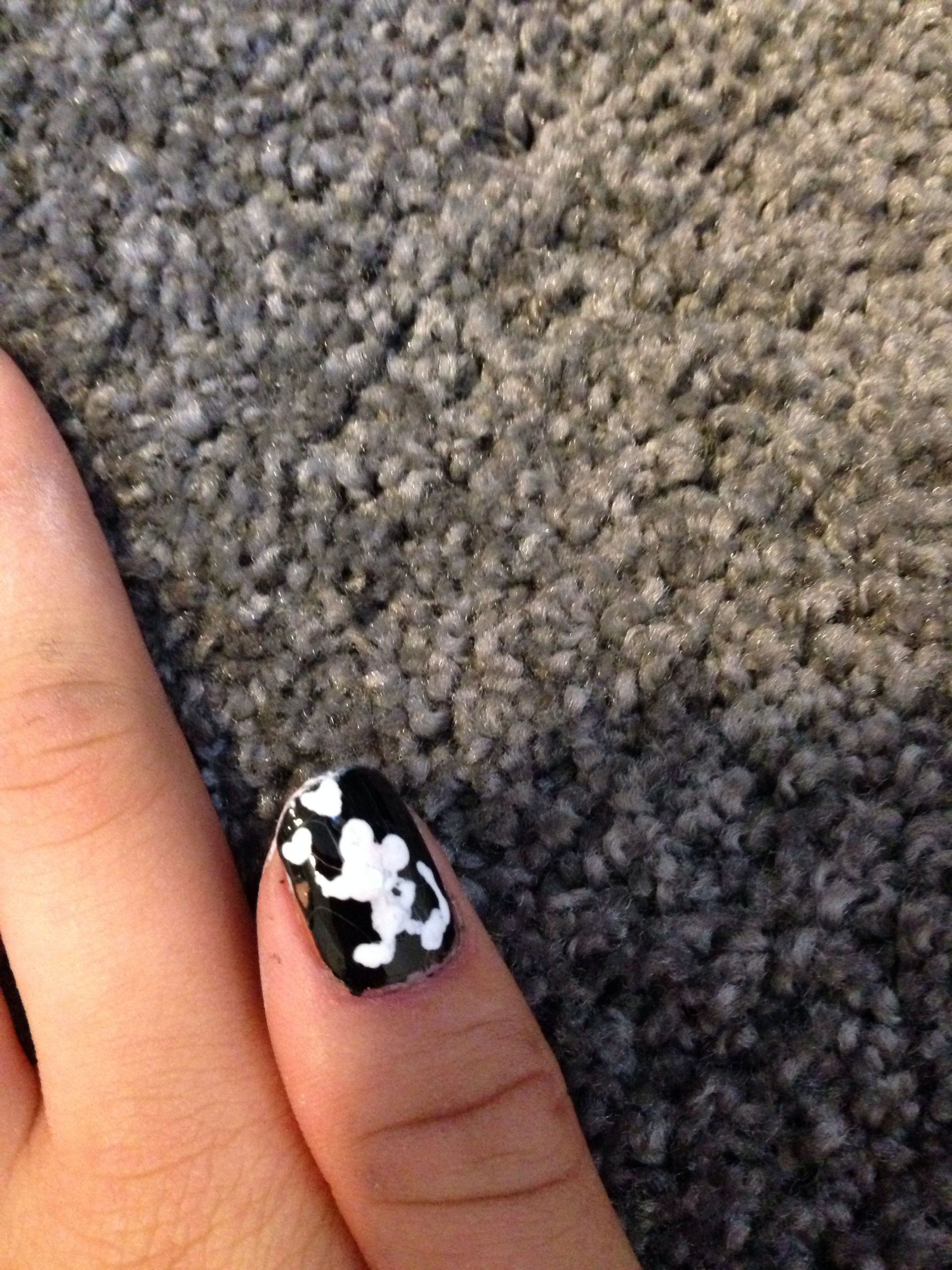 Mickey Mouse Toe Nail Art
 Mickey Mouse nails I also did these With images