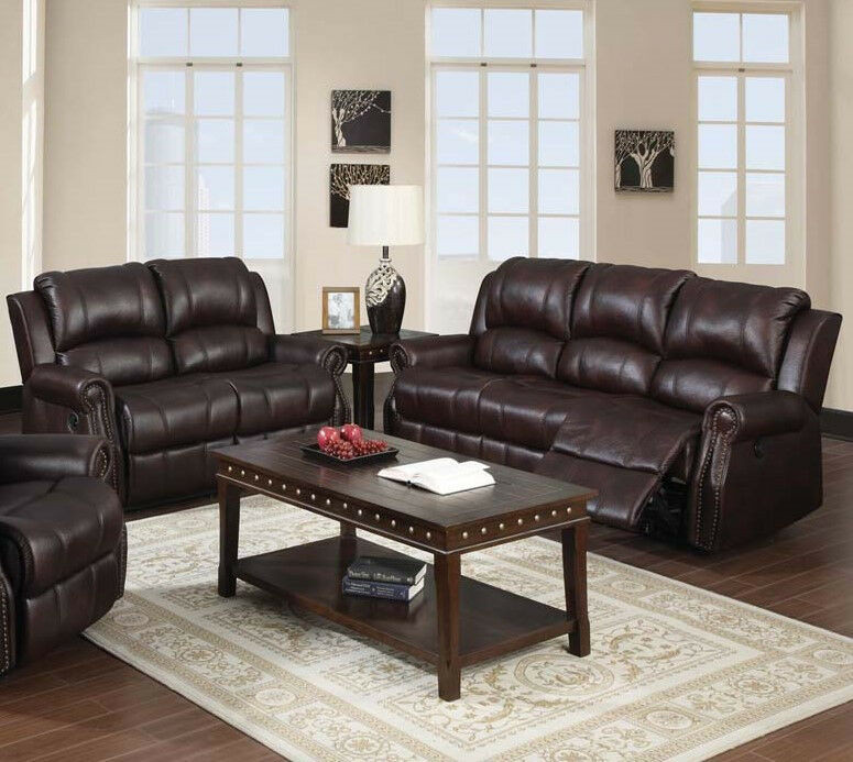 Microfiber Living Room Chairs
 Acme Furniture Living Room Recliner Sofa and Loveseat in