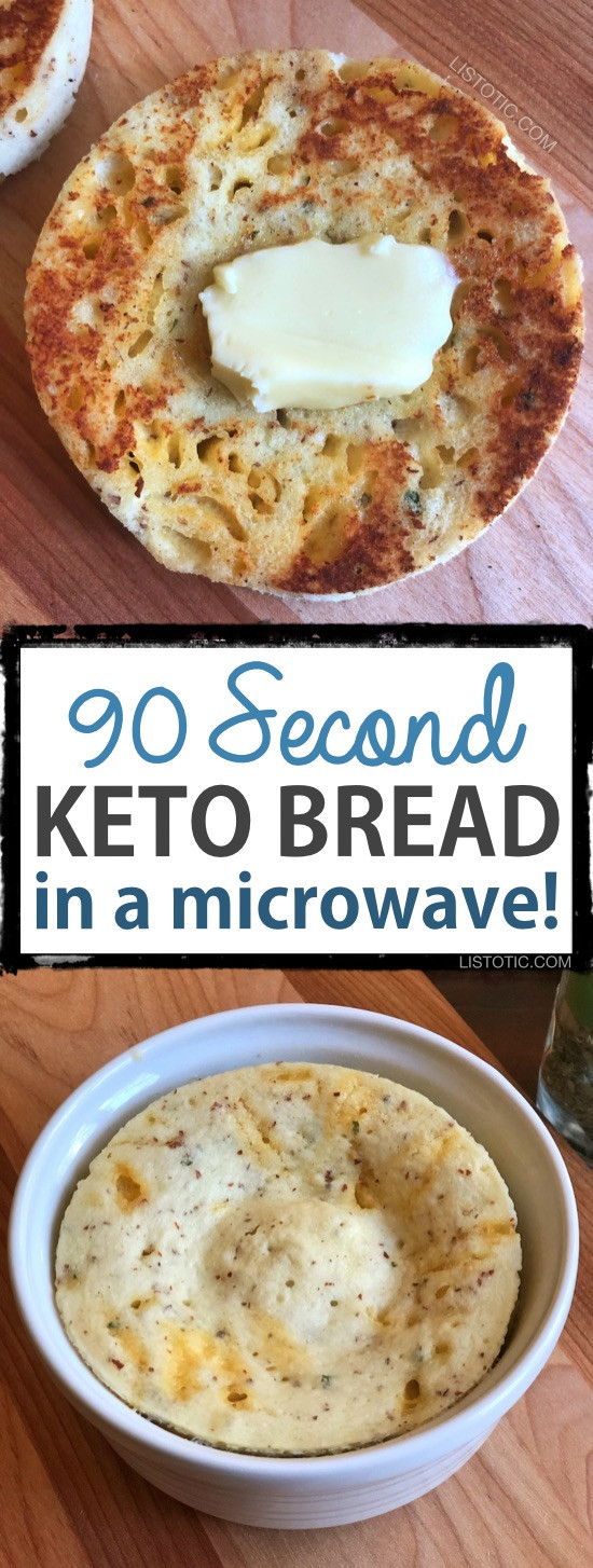 Microwave Bread Recipes
 The BEST Low Carb Keto Bread Recipe low carb & delicious