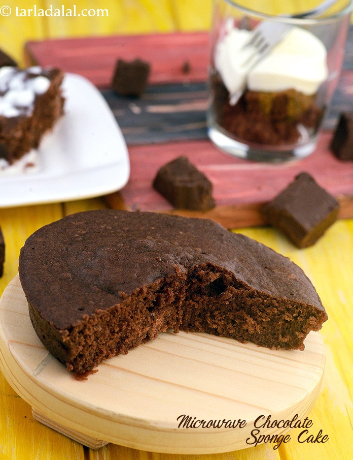 Microwave Chocolate Cake Recipes
 Microwave Chocolate Sponge Cake recipe Microwave Cake Recipe