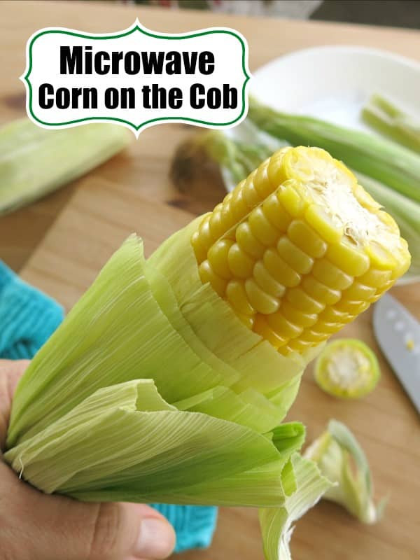 Microwave Corn In Husk
 Microwave Corn on the Cob in Husk No Messy Silk The