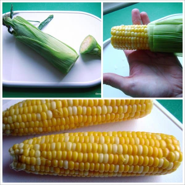 Microwave Corn In Husk
 Microwave Corn on the Cob in Husk and Slip Away Silk