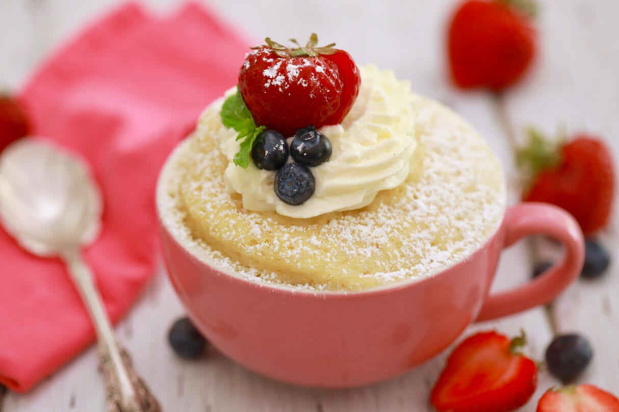 Microwave Desserts In A Cup
 Microwave Mug Sponge Cake Gemma’s Bigger Bolder Baking