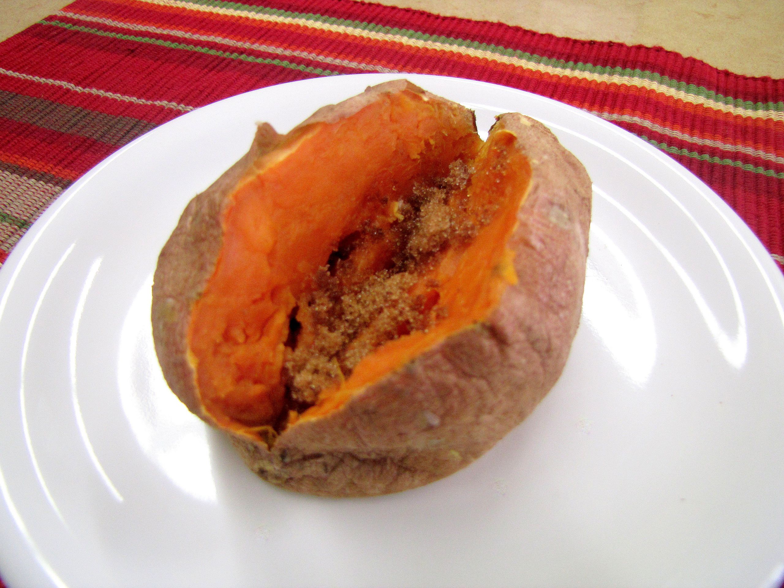 Microwave Sweet Potato Recipe
 Microwave Sweet Potato or Baked Potato — Food and Nutrition