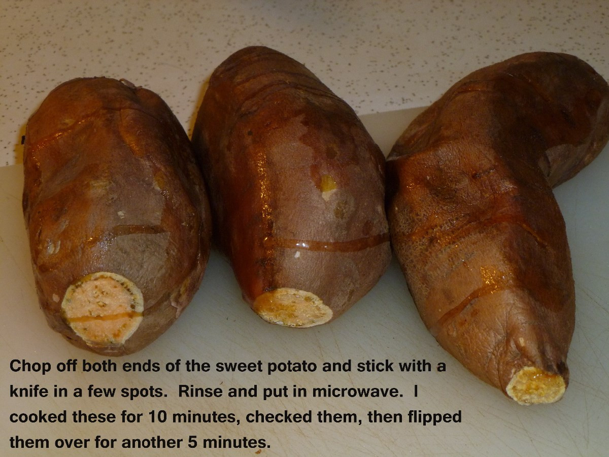 Microwave Sweet Potato Recipe
 Easy Microwave Sweet Potatoes