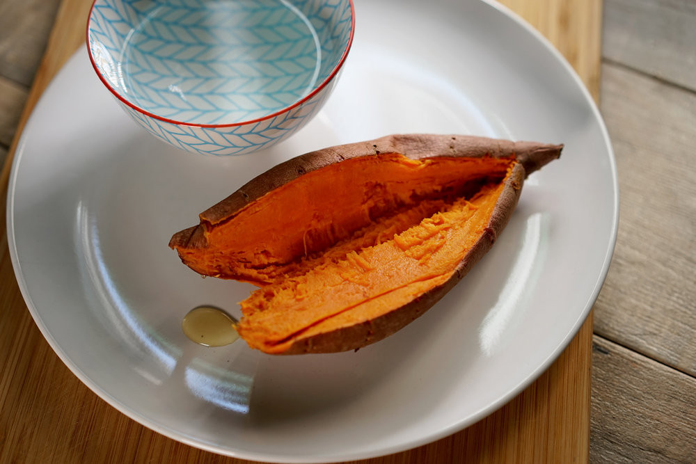 Microwave Sweet Potato Recipe
 Microwave Sweet Potato Mash — Broke and Cooking