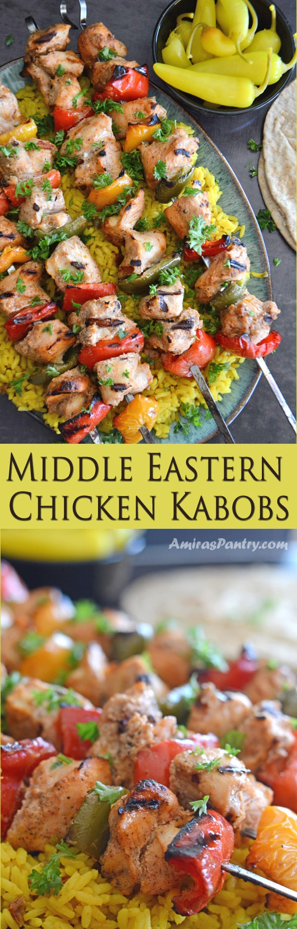 Middle Eastern Kabobs Recipes
 Middle Eastern Chicken Kebab Recipe