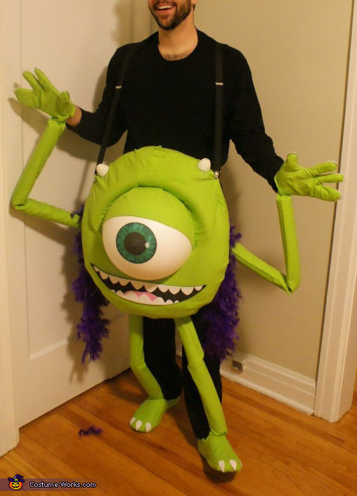 Mike Wazowski Costume DIY
 DIY Mike Wazowski Costume