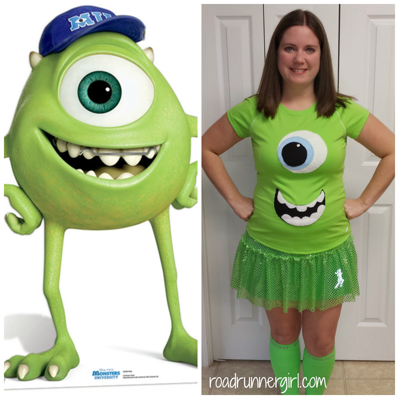 Mike Wazowski Costume DIY
 Monsters University Outfit