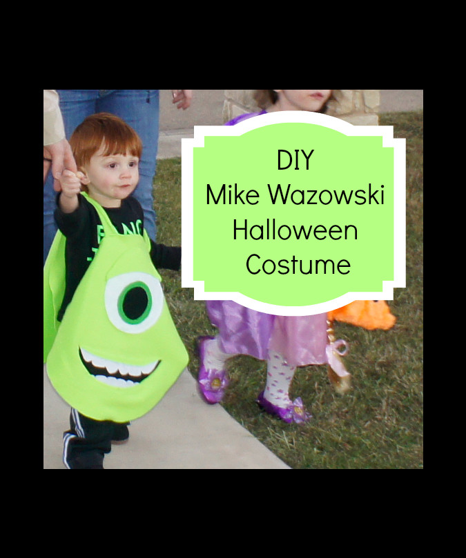 Mike Wazowski Costume DIY
 Easy DIY Mike Wazowski Costume Hester Way