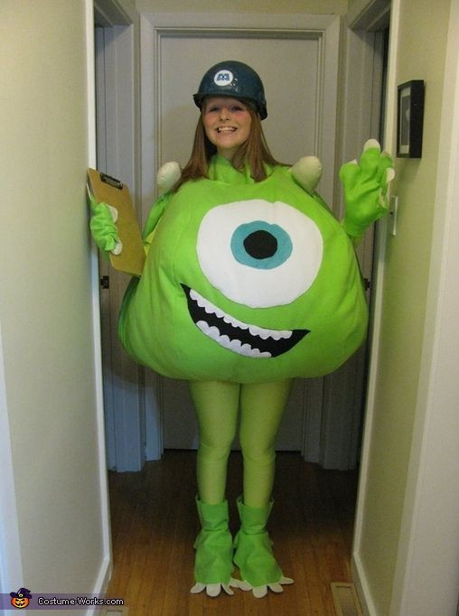 Mike Wazowski Costume DIY
 45 Best images about Creative Homemade Costume Ideas on