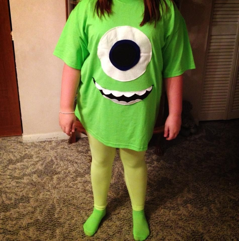 Mike Wazowski Costume DIY
 Mike Wazowski Costume DIY