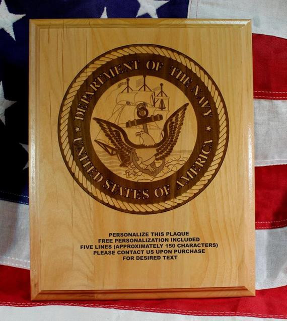 Military Graduation Gift Ideas
 Personalized US Navy Seal Plaque military graduation t