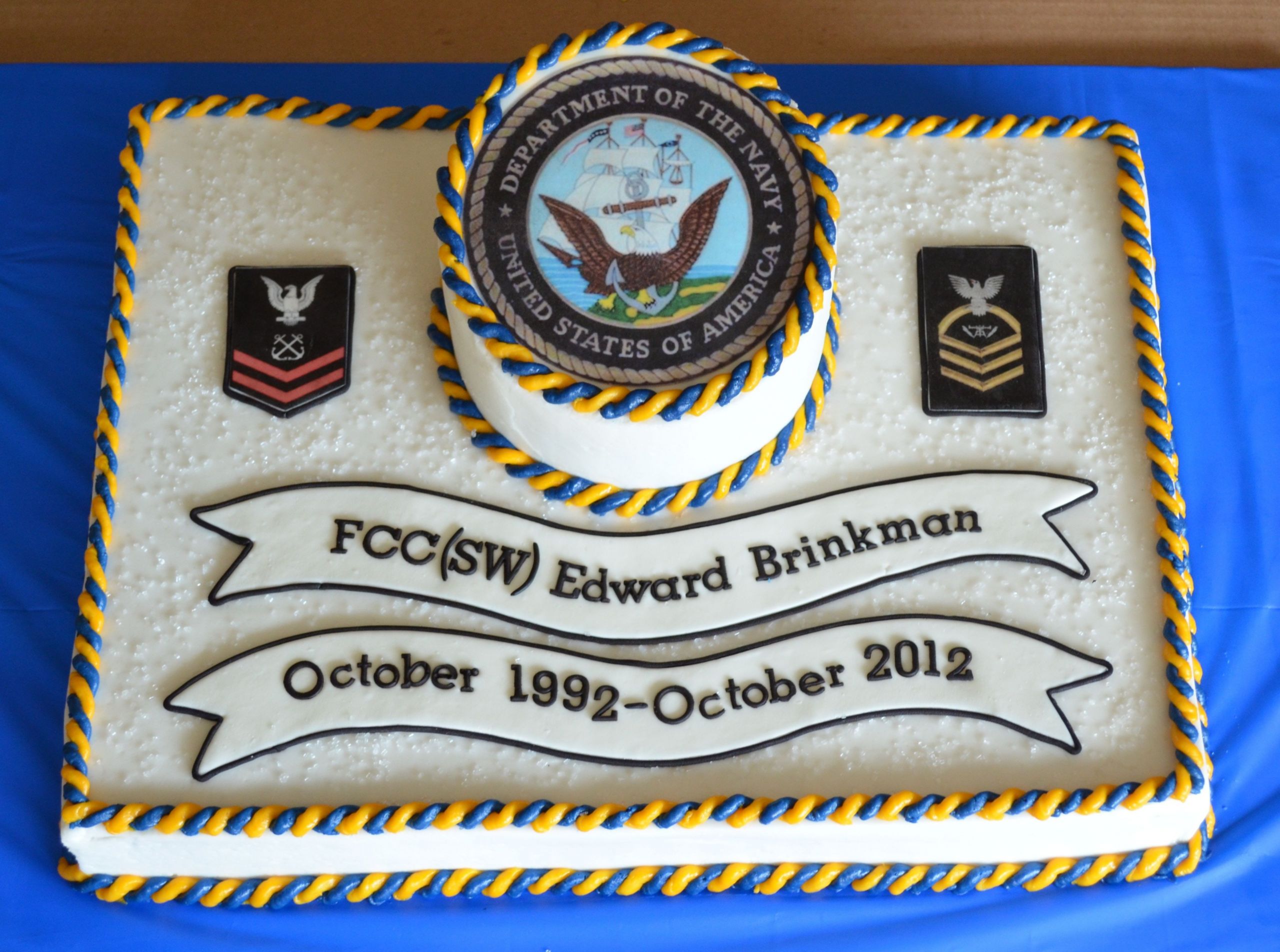 Military Retirement Party Ideas
 Custom Retirement Party Special Occasion Cakes