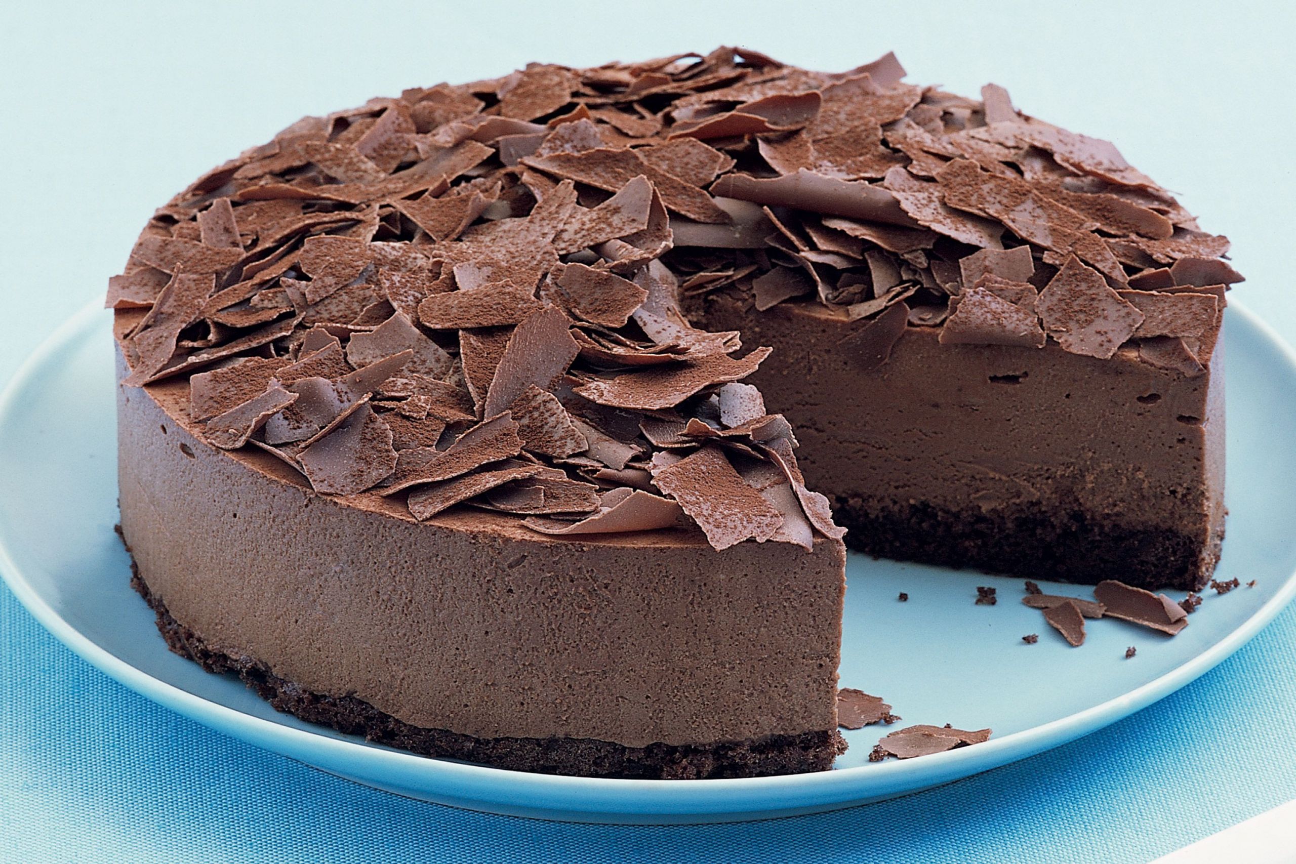 Milk Chocolate Mousse Recipe
 How to line a springform cake tin