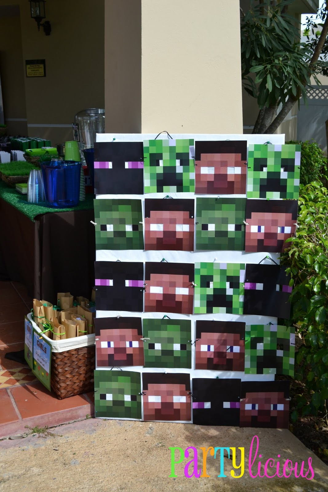 Minecraft Birthday Party Game Ideas
 Partylicious Events PR Minecraft Birthday Party