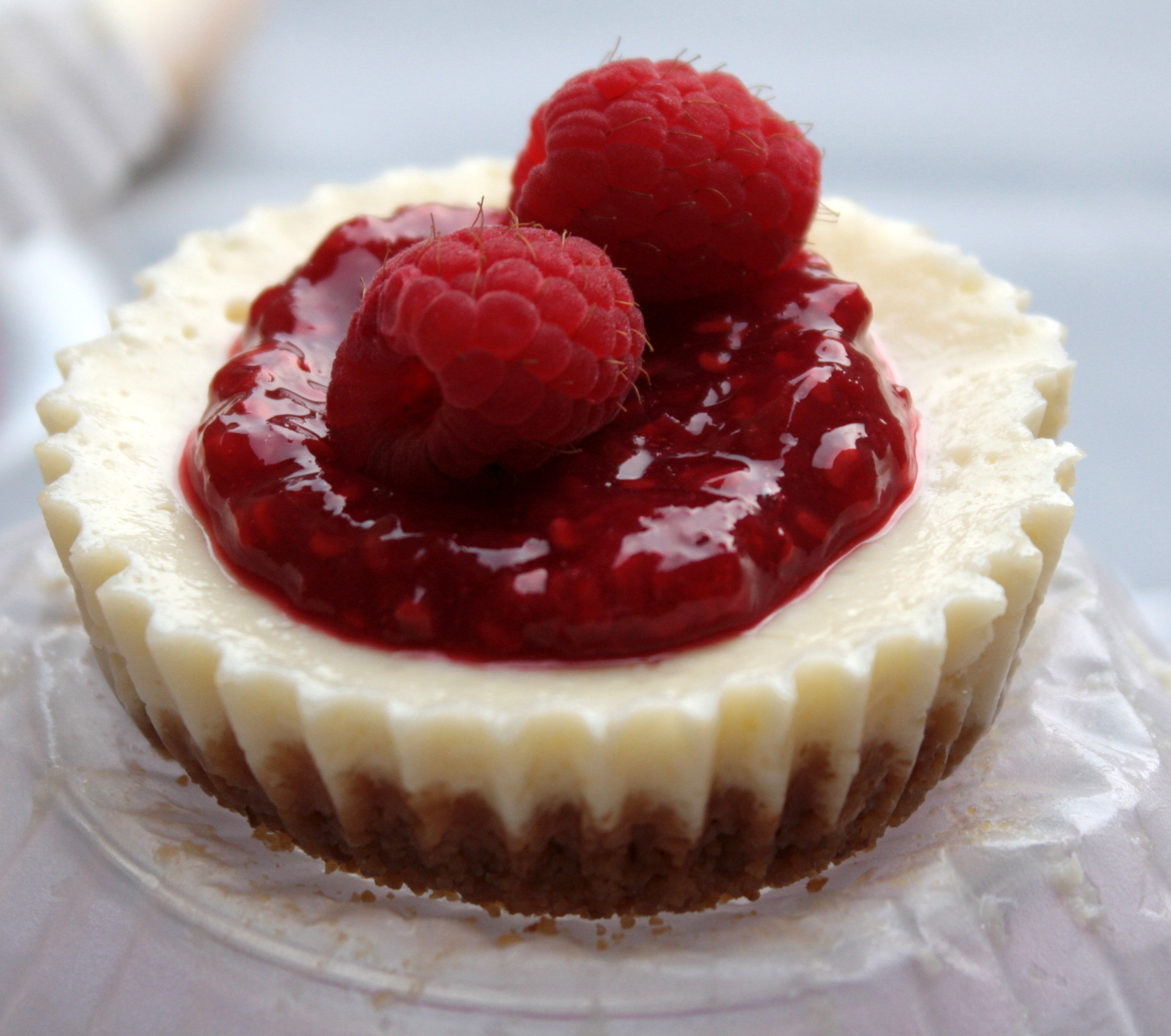 Mini Cheese Cake Cupcakes
 1 cheese cake