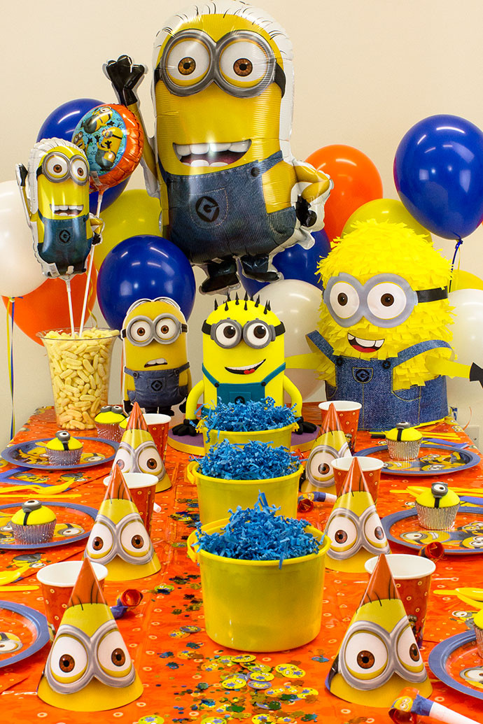 Minion Birthday Decorations
 Minion Party Ideas for Kids