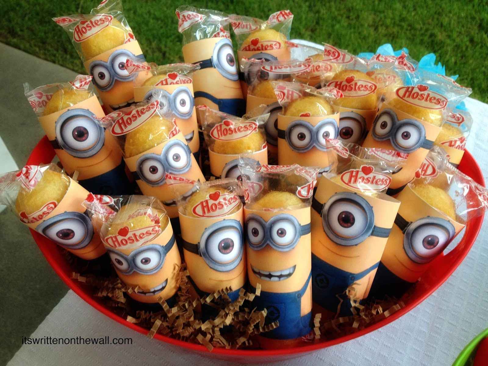 Minion Birthday Party
 It s Written on the Wall Despicable Me Minions Birthday