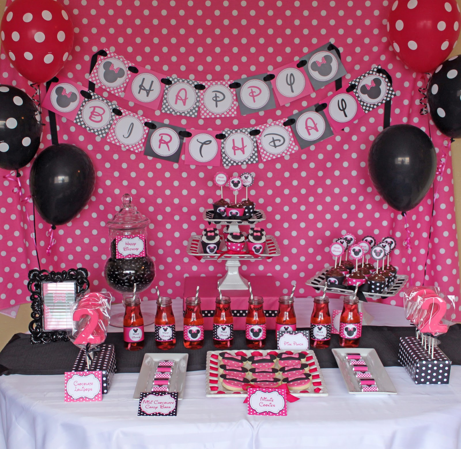 Minnie Birthday Decorations
 Minnie Mouse Party Decorations
