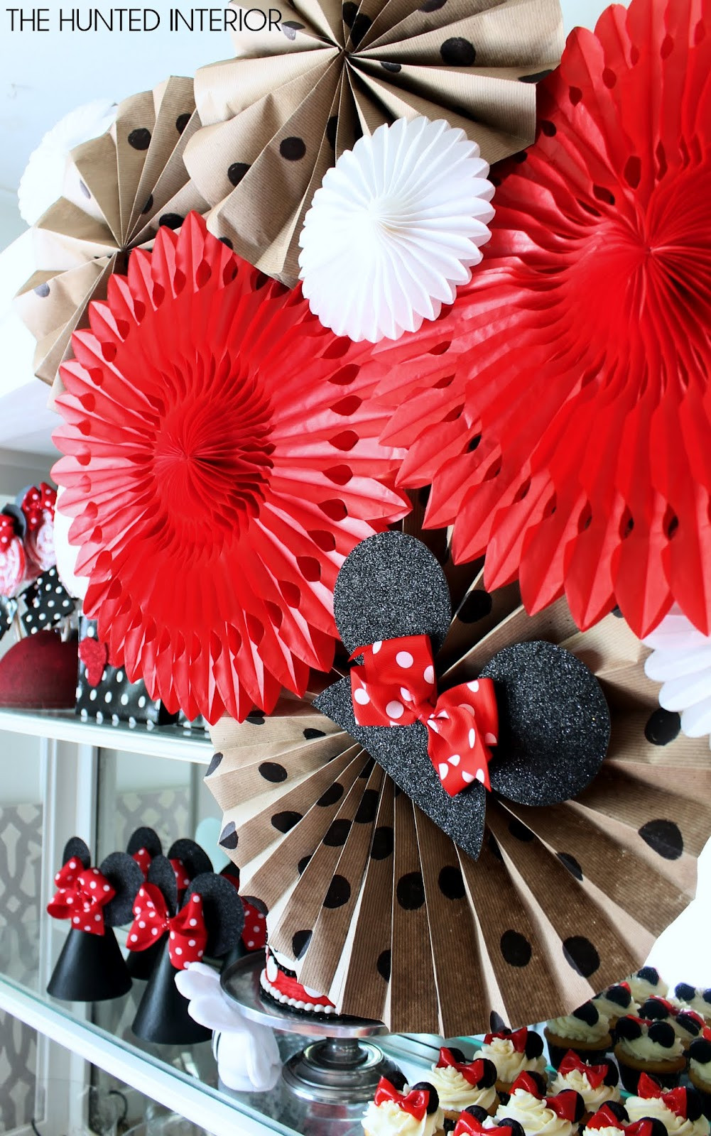 Minnie Birthday Decorations
 hunted interior Minnie Mouse Birthday Party