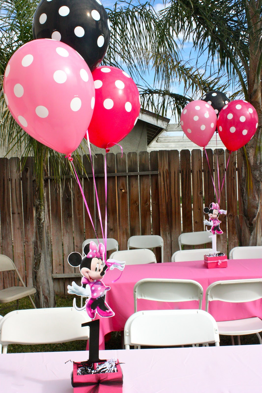 Minnie Birthday Decorations
 tini Sophia s 1st Birthday Minnie Mouse Party