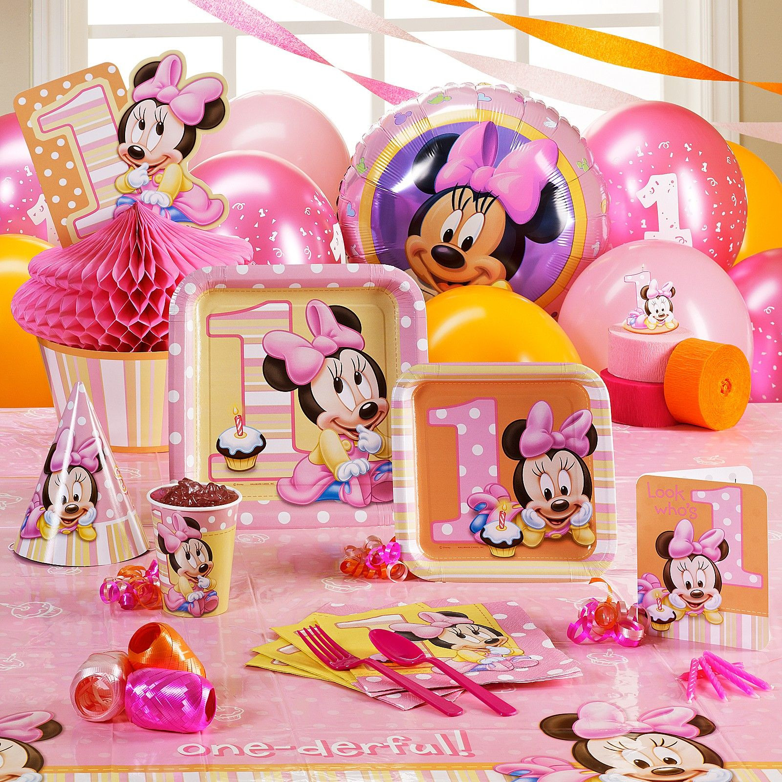 Minnie Mouse 1st Birthday Party Ideas
 Minnie Mouse 1st Birthday