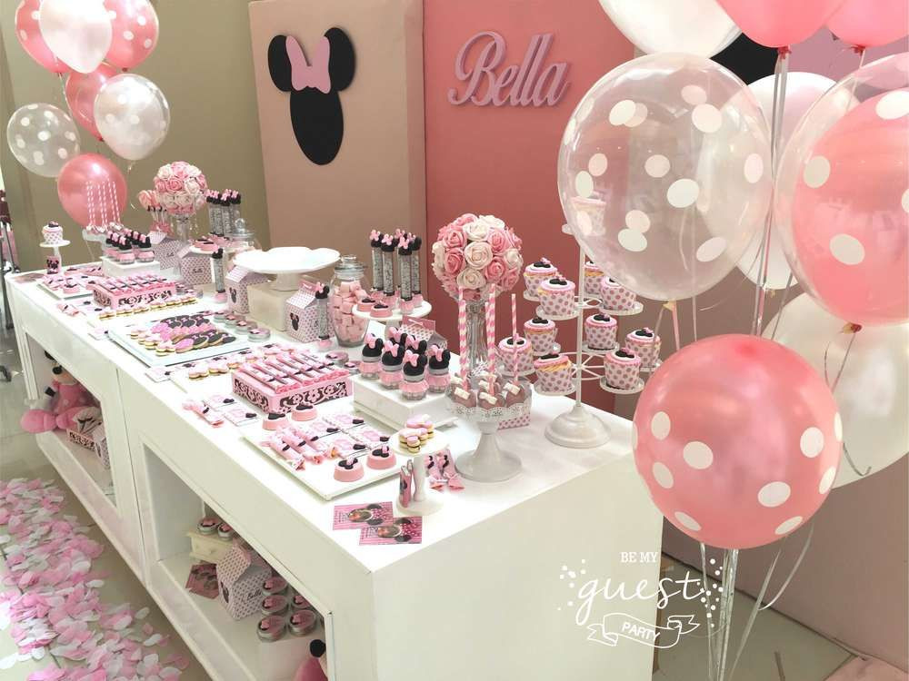 Minnie Mouse 1st Birthday Party Ideas
 Minnie Mouse Birthday Party Ideas