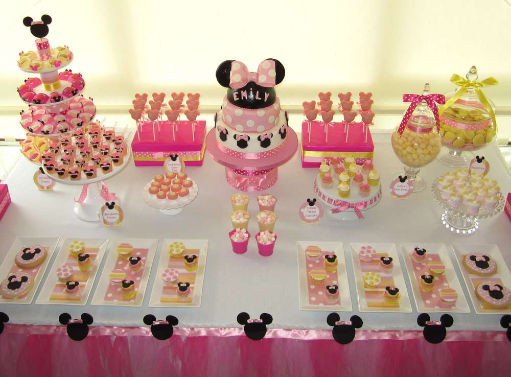 Minnie Mouse 1st Birthday Party Ideas
 Minnie Mouse Birthday Party Ideas 1 of 15