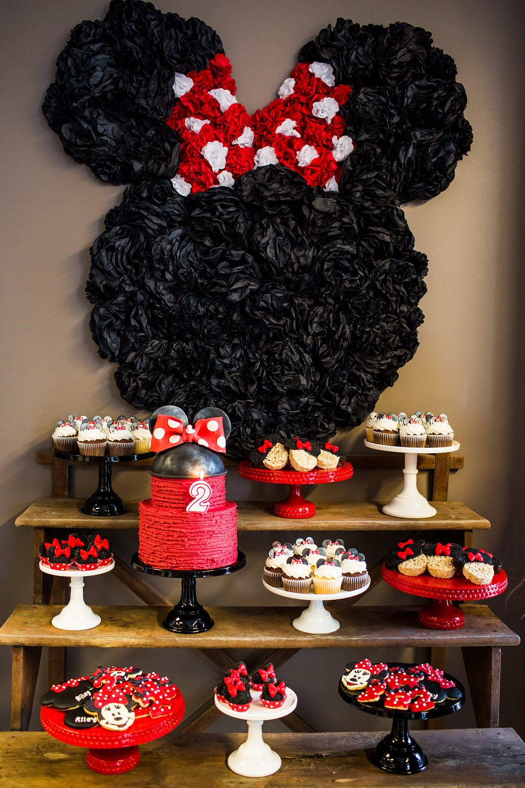 Minnie Mouse Birthday Decorations Red
 Top 10 Minnie Mouse Birthday Party Ideas by Lindi Haws of