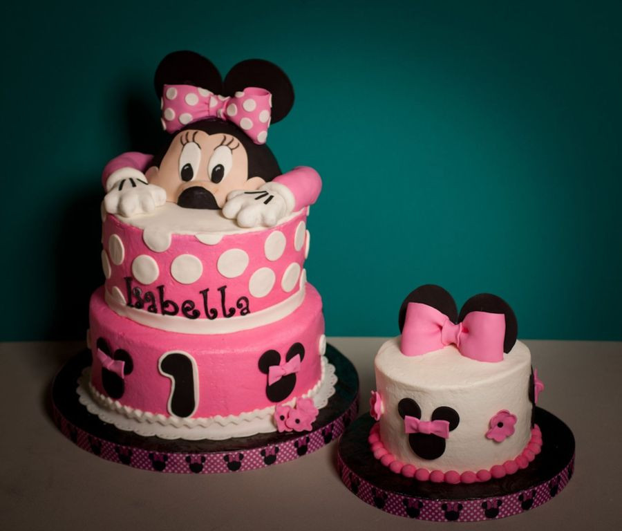 Minnie Mouse Cakes For 1st Birthday
 1St Birthday Minnie Mouse Cake CakeCentral