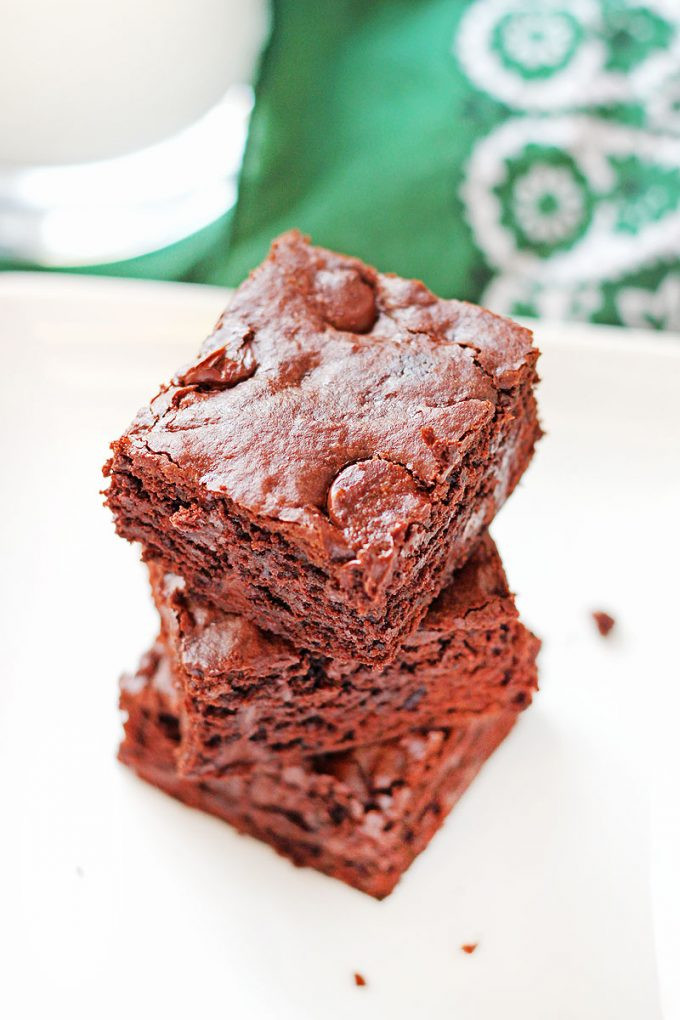 Mint Chocolate Chip Brownies
 Mint Chocolate Chip Brownies