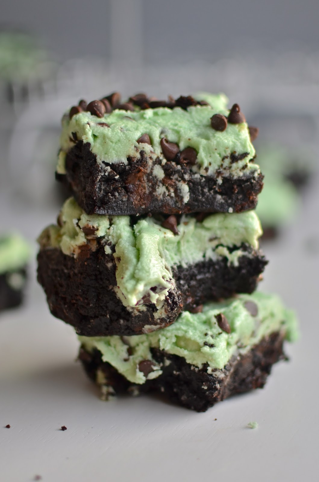 Mint Chocolate Chip Brownies
 Yammie s Noshery Mint Chocolate Chip Brownies