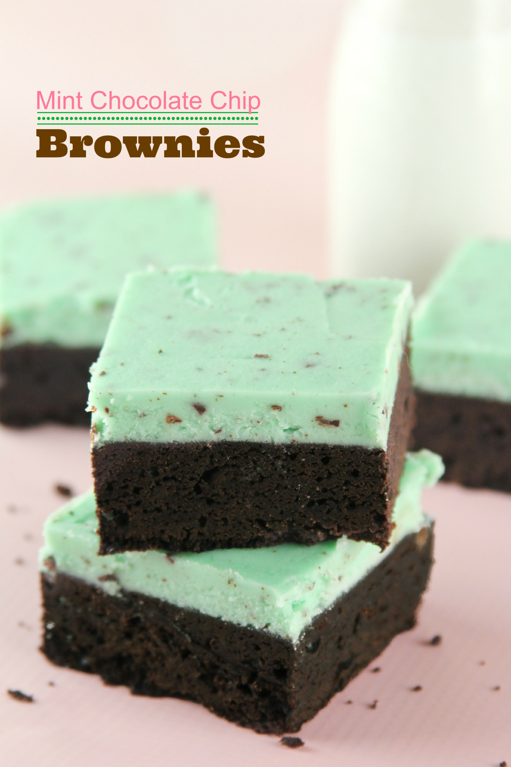 Mint Chocolate Chip Brownies
 Mint Chocolate Chip Brownies Recipe