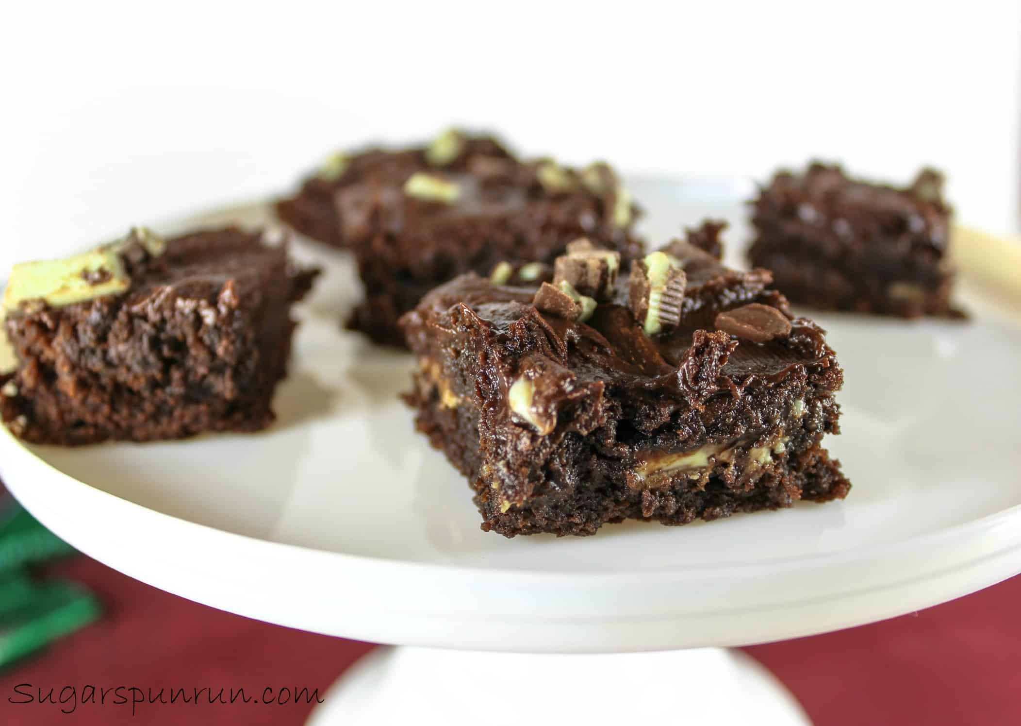 Mint Chocolate Chip Brownies
 Mint Chocolate Chip Brownies