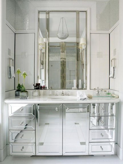 Mirrored Vanities For Bathroom
 To da loos Lusting for Mirrored vanities Part 1