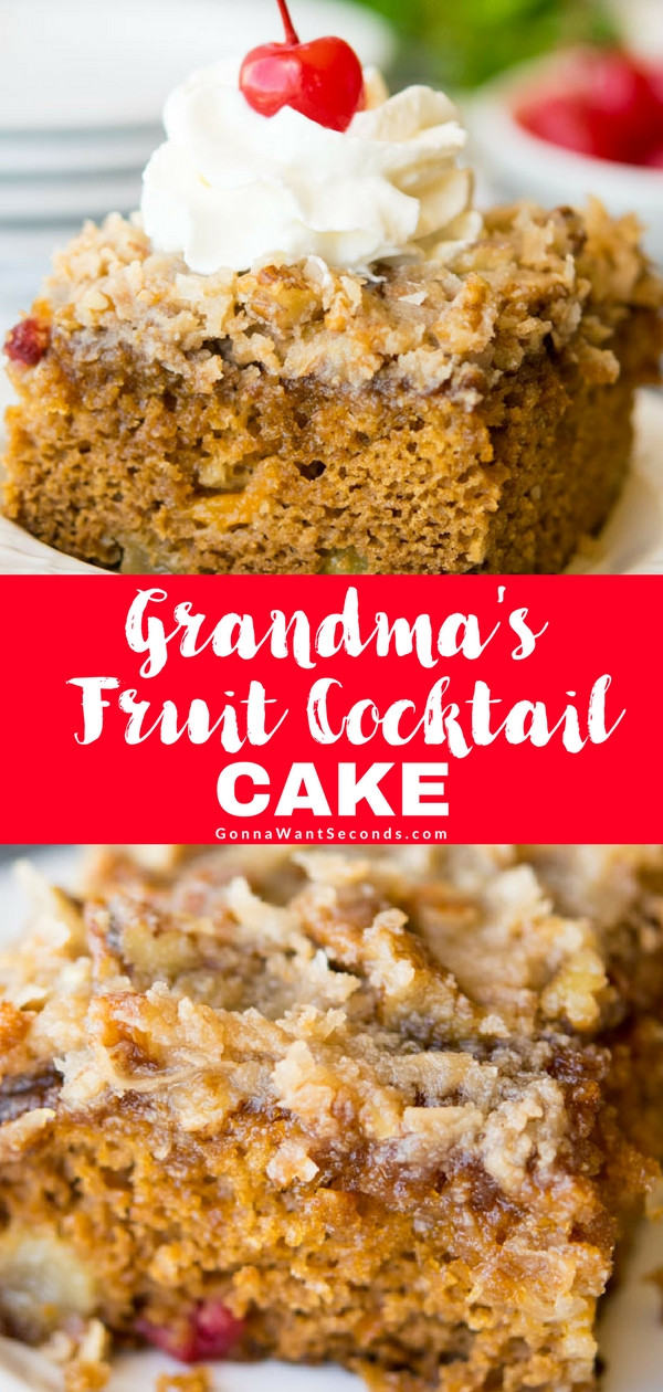 Mixed Fruit Cake Recipe
 Grandma s Fruit Cocktail Cake Recipe Gonna Want Seconds