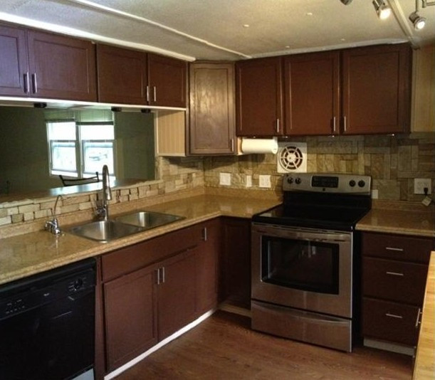 Mobile Home Kitchen Remodel Ideas
 1973 Mobile Home Remodel Done With $2000 Bud