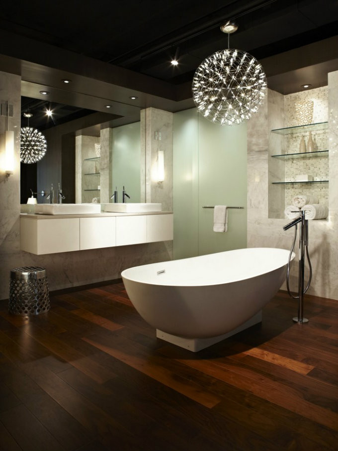 Modern Bathroom Lights Ideas
 Top 7 Modern Bathroom Lighting Ideas