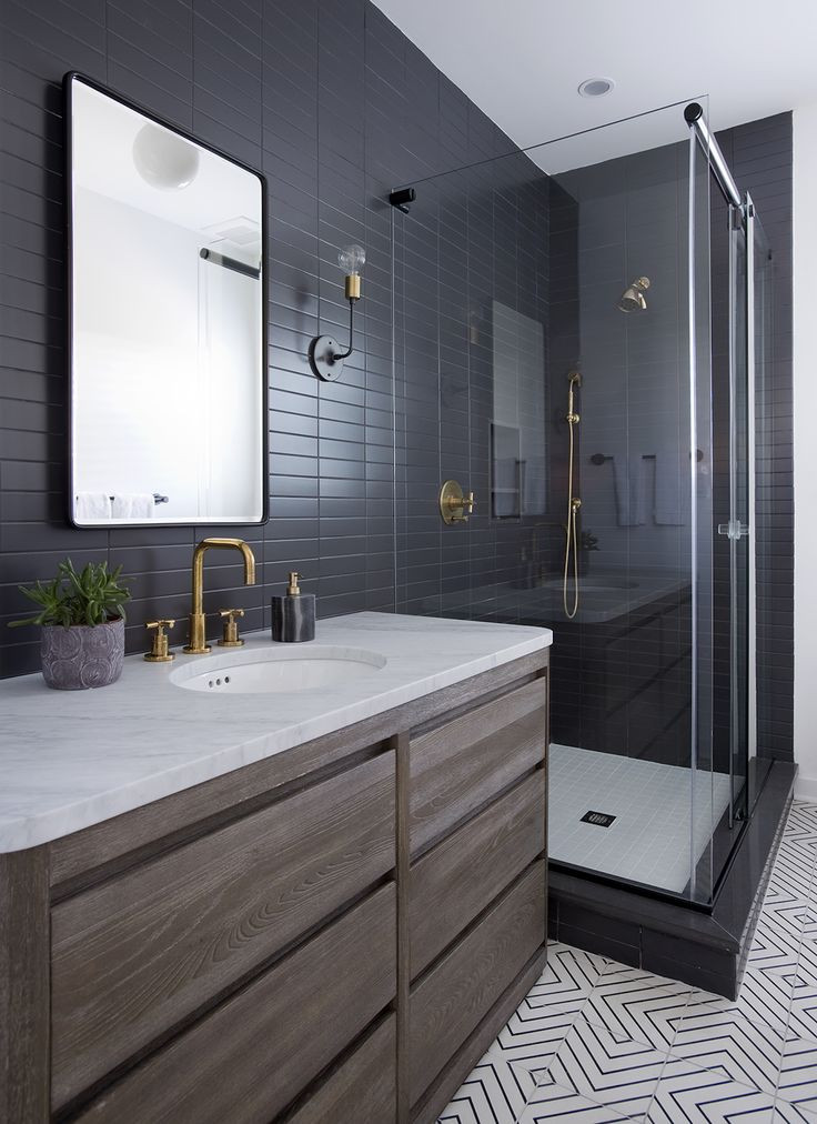 Modern Bathroom Tile Ideas
 The 25 best Modern bathrooms ideas on Pinterest