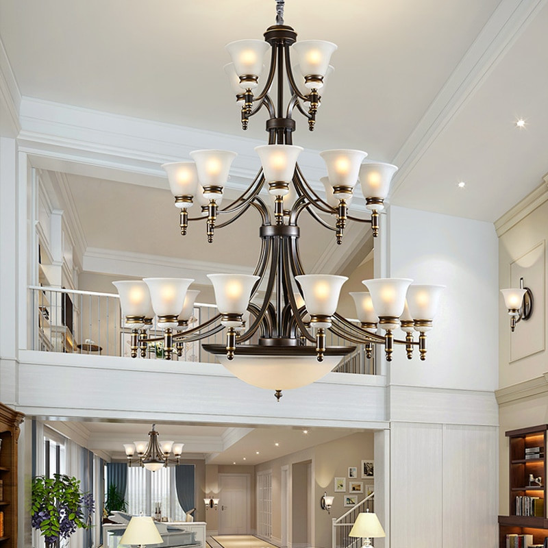 Modern Chandeliers For Living Room
 Modern led Chandelier Lighting Villa Living Room Hotel